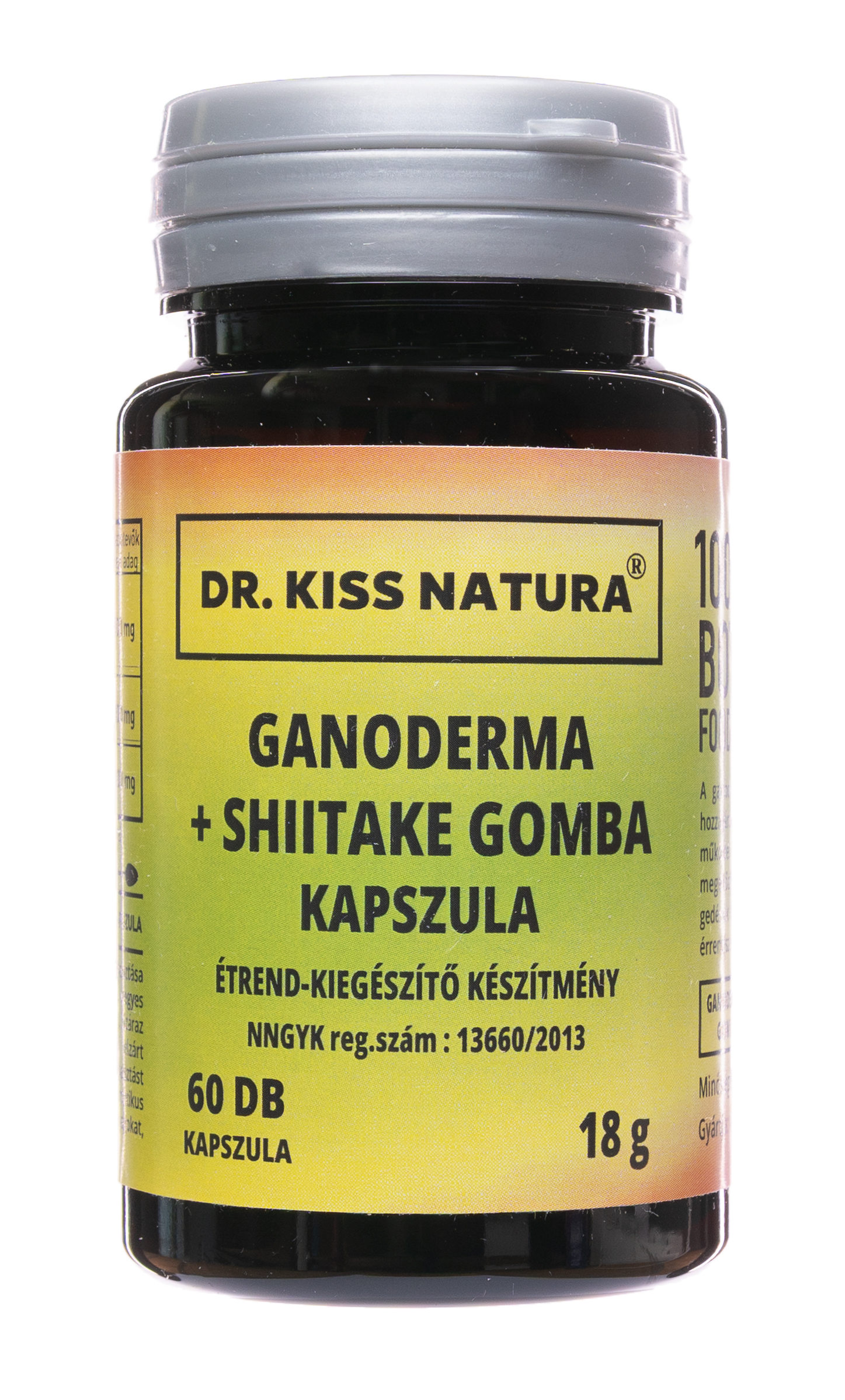 Dr. Kiss Natura – Ganoderma +Shitakee kapszula (60db)