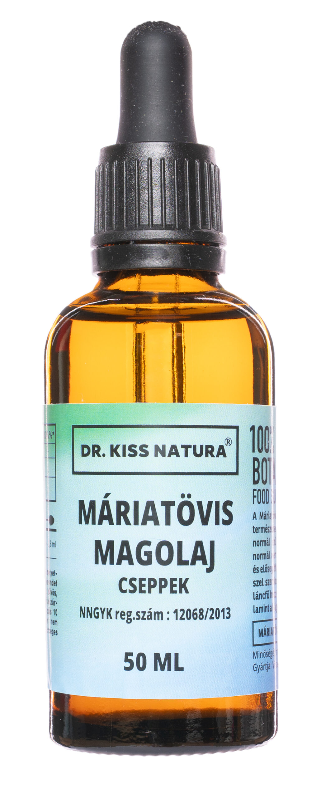 Dr. Kiss Natura – Máriatövis magolaj (50ml)